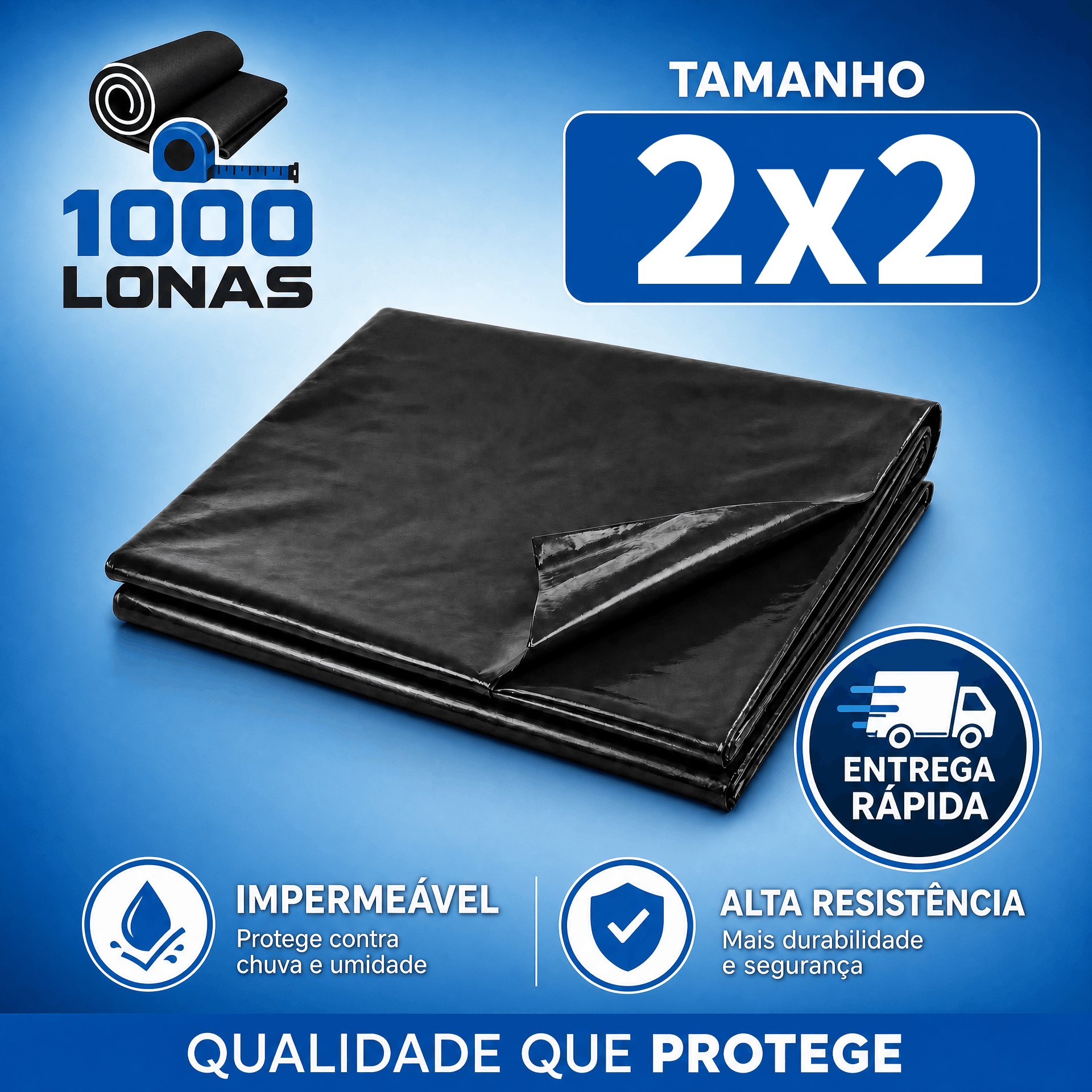 Lona para pintura 2x1 metros